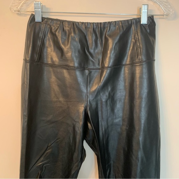 Wilfred Free daria pant High-waisted Vegan Leather leggings M - Picture 7 of 9